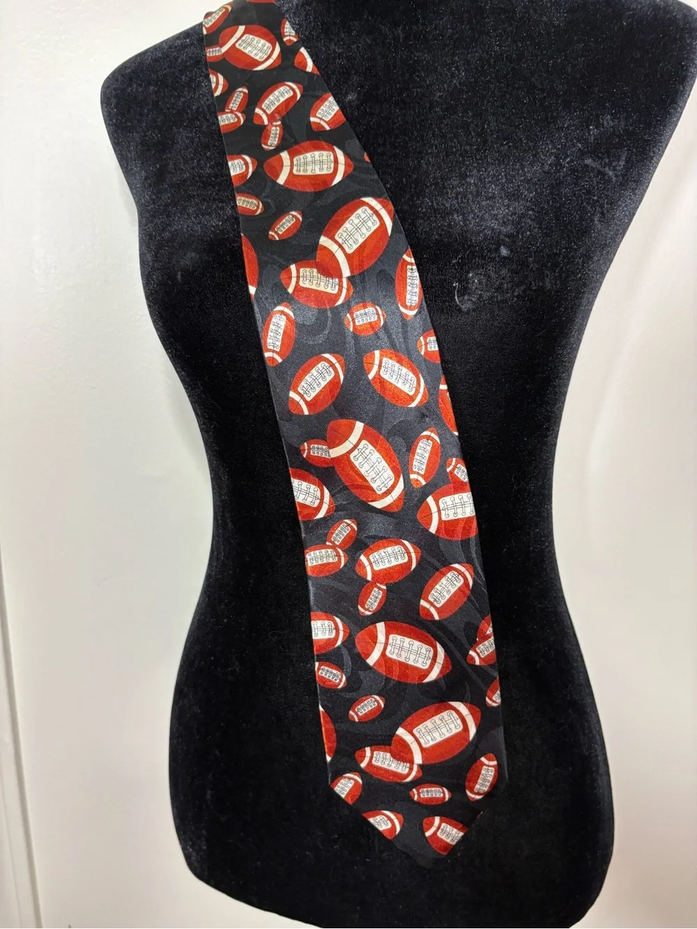 Men's Football Pattern Tie
